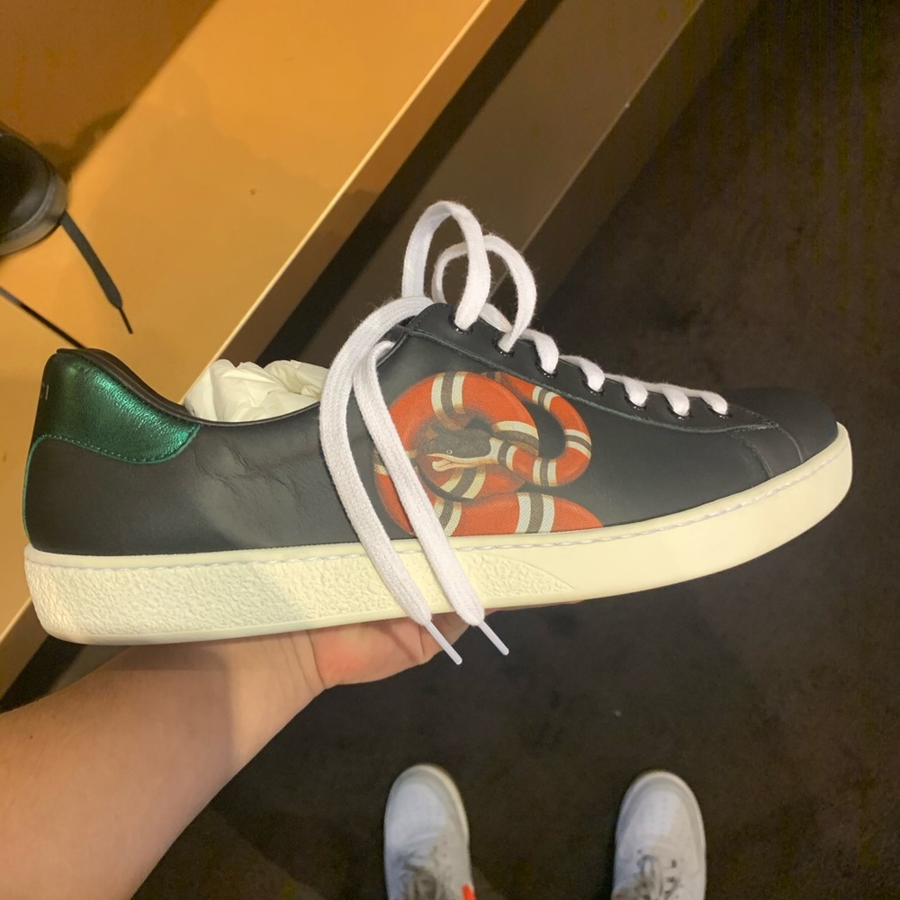 Gucci snake shoes